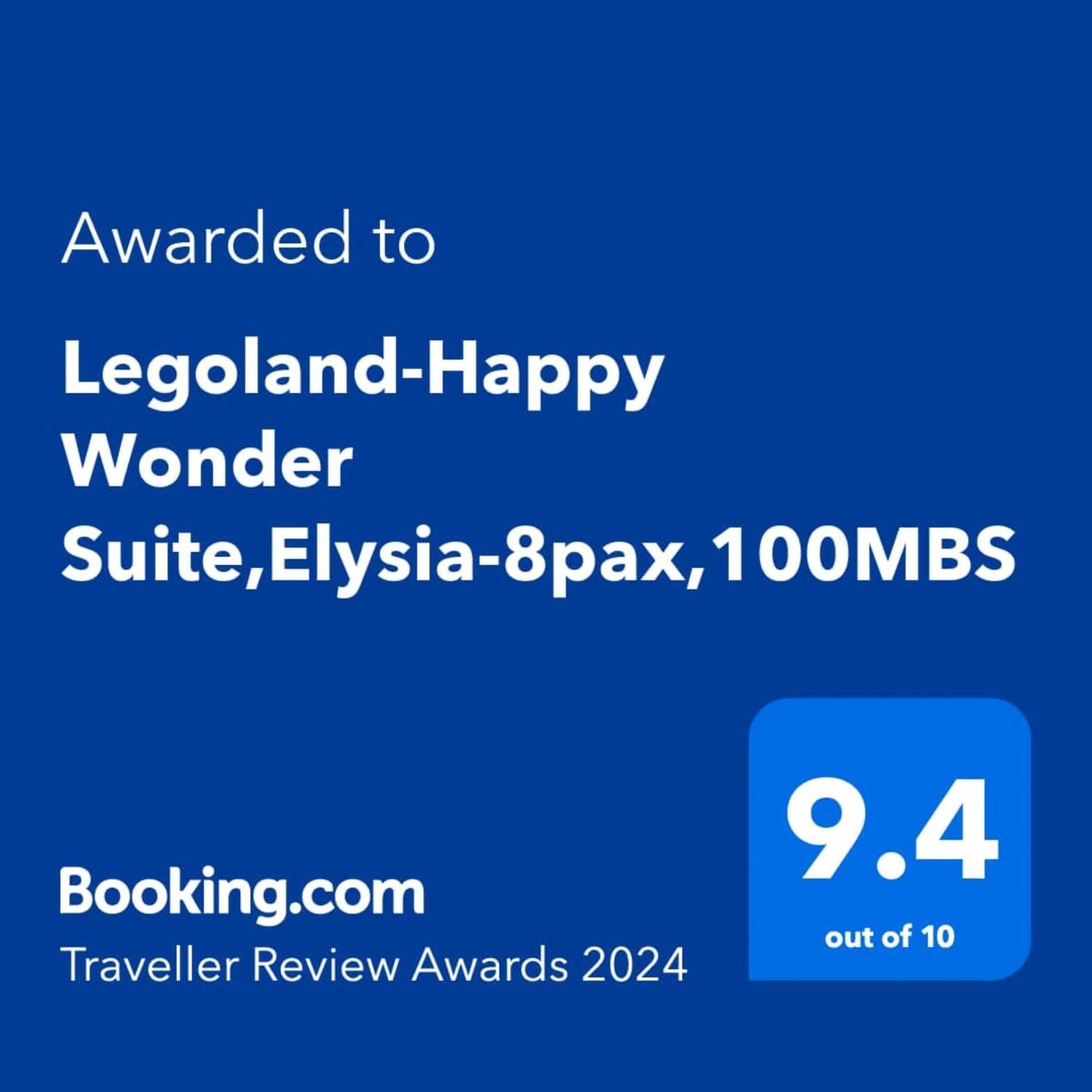 Legoland-Happy Wonder Suite,Elysia-8pax,100MBS Nusajaya  Esterno foto